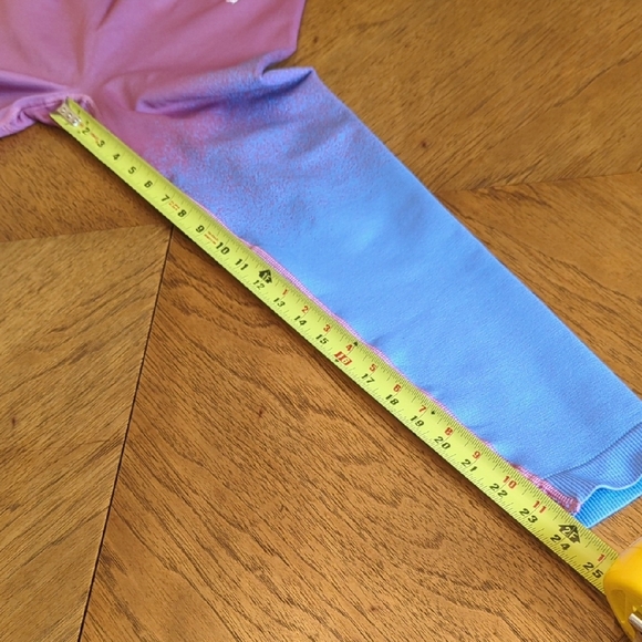 Gymshark Adapt Ombre Pink and Blue Seemless Leggings - Picture 7 of 8